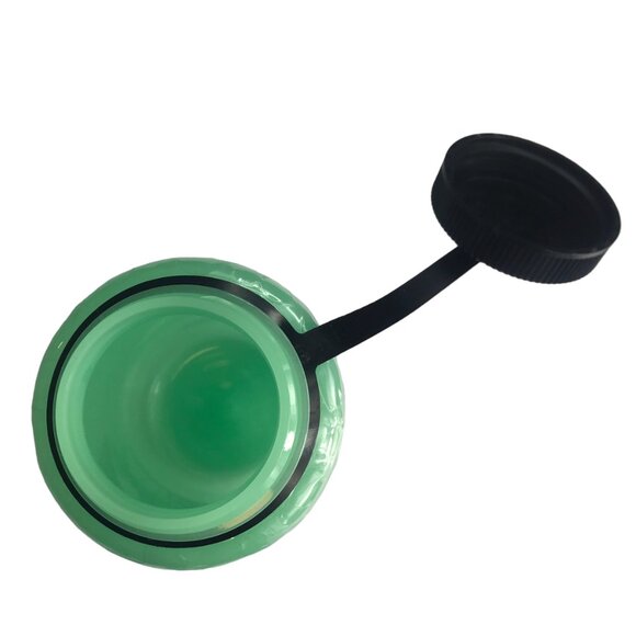 New Green Plastic NALGENE Water Bottle. Black Screw Top Lid. Eagle Design. - Picture 6 of 13